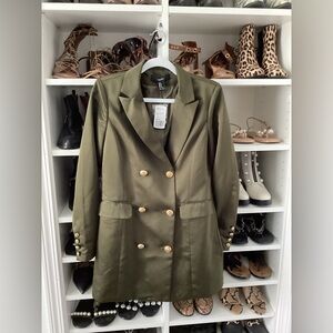 Forever 21 Olive Jacket